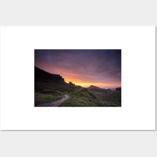 Quiraing Sunrise Posters and Art